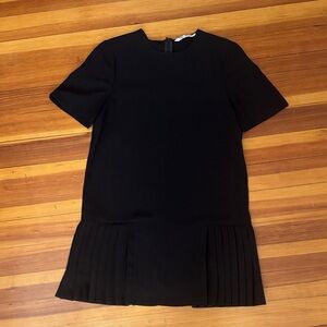 Zara Black Short Sleeve Dress